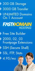 Purchase FastDomain.com Web Hosting Packages