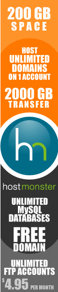 HostMonster Video & Audio File Streaming Web Hosting