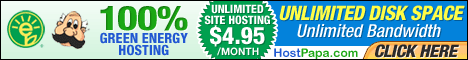 HostPapa.com - Transfer your Domain Name or Web Site Today! $4.95/month.